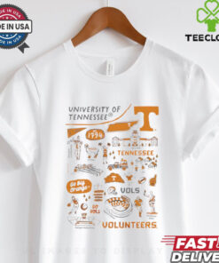 Tennessee Volunteers Vive La Fete Infant Impressions artwork shirt