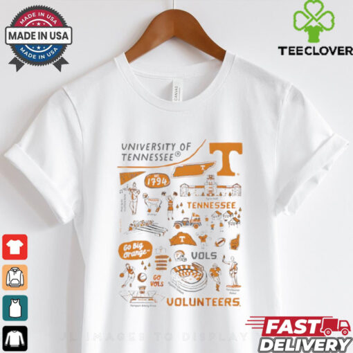 Tennessee Volunteers Vive La Fete Infant Impressions artwork shirt