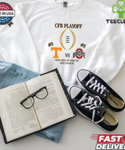 Tennessee Volunteers Vs Ohio State Buckeyes 2024 2025 CFP Playoff First Rd Ohio Stadium T Shirt