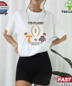 Tennessee Volunteers Vs Ohio State Buckeyes 2024 2025 CFP Playoff First Rd Ohio Stadium T Shirt