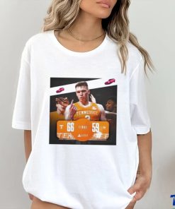 Tennessee Volunteers Win 66 59 Carolina Basketball 2023 Sec Men’S Basketball Champions Final Score T Shirt