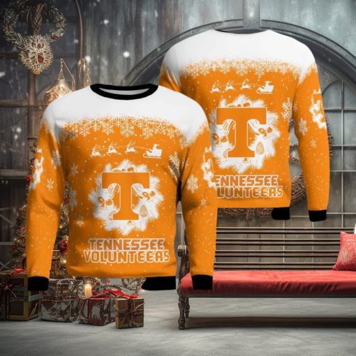Tennessee Volunteers Winter is Coming Ugly Xmas AOP Sweater For Men And Women