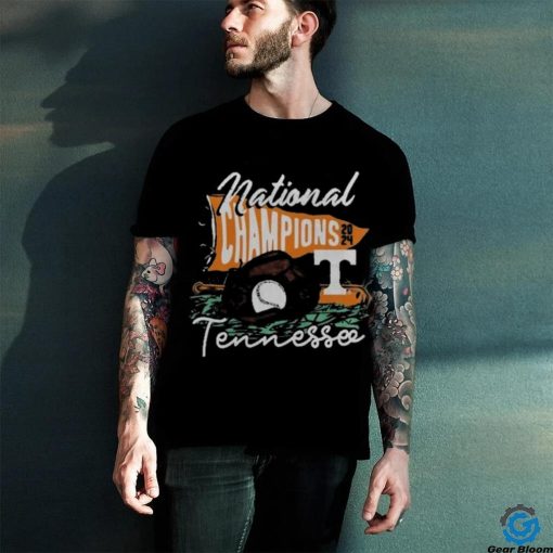 Tennessee Volunteers Youth 2024 Ncaa Men’s Baseball College World Series Champions Comfort Colors Pennant T shirt