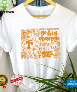 Tennessee Volunteers est. 1794 the pride of the southland Rocky top go big orange mascot shirt