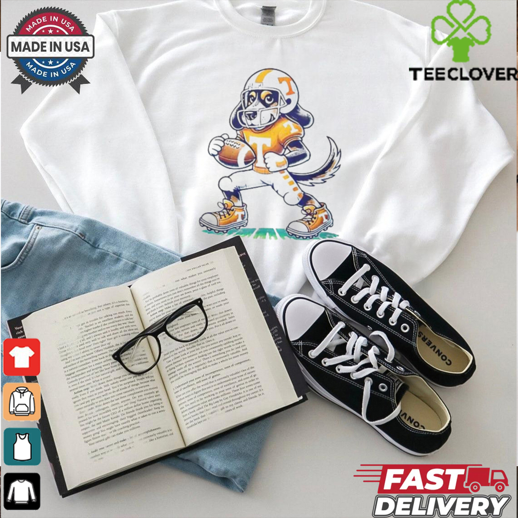 Tennessee Volunteers football Vols Smokey Dog Mascot Football Player Shirt Tennessee Volunteers football Vols Smokey Dog Mascot Football Player Shirt