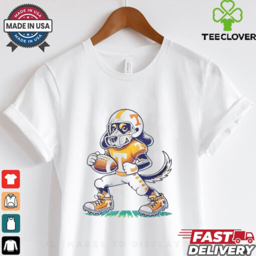 Tennessee Volunteers football Vols Smokey Dog Mascot Football Player Shirt