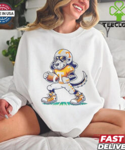 Tennessee Volunteers football Vols Smokey Dog Mascot Football Player Shirt