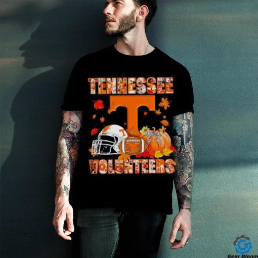 Tennessee Volunteers helmet fall shirt
