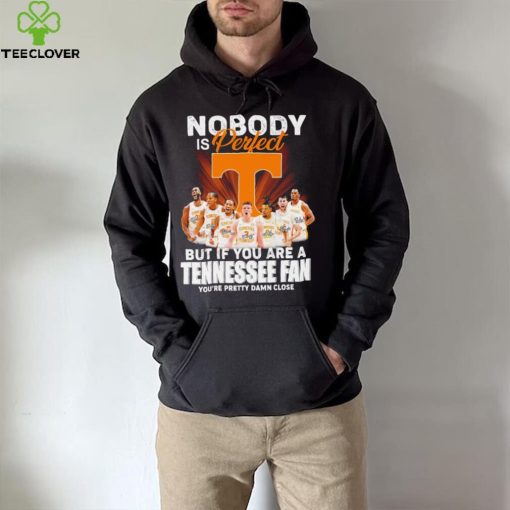 Tennessee Volunteers men’s basketball nobody is perfect but if you are a Tennessee fan player signatures shirt