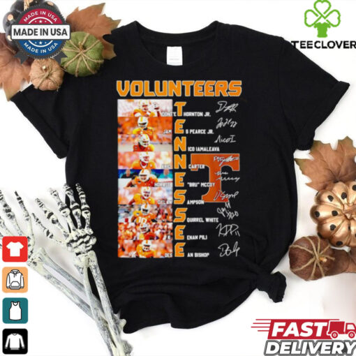 Tennessee Volunteers name and signature photo hoodie, sweater, longsleeve, shirt v-neck, t-shirt