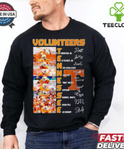 Tennessee Volunteers name and signature photo hoodie, sweater, longsleeve, shirt v-neck, t-shirt