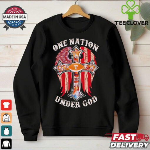 Tennessee Volunteers one nation under God shirt