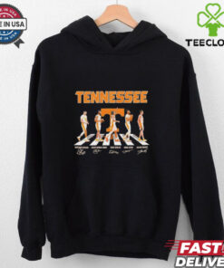 Tennessee Volunteers stars abbey road signatures shirt