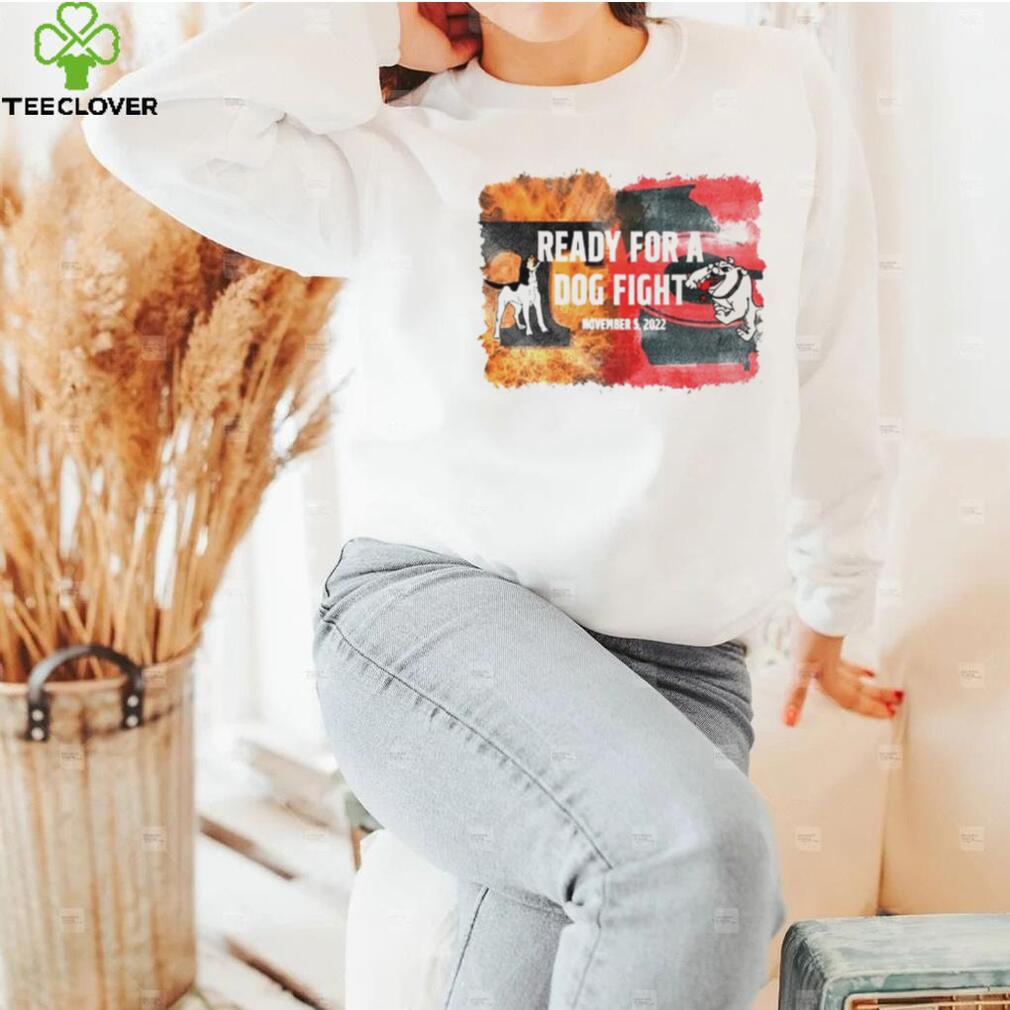 Tennessee Volunteers vs Georgia Bulldogs ready for a dog fight T Shirt Tennessee Volunteers vs Georgia Bulldogs ready for a dog fight T Shirt