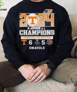 Tennessee Volunteers wins 6 5 Texas A&M Aggies 2024 NCAA Men’s Baseball National Champions Final Score Shirt