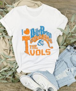 Tennessee Volunteers x Dolly Parton LivyLu Women's I Heart Dolly Oversized T Shirt Cream 3 Tennessee Volunteers x Dolly Parton LivyLu Women's I Heart Dolly Oversized T Shirt Cream