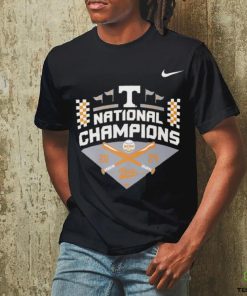 Tennessee Volunteers x Nike 2024 NCAA Men’s Baseball College World Series Champions Official Logo Shirt