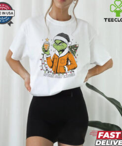 Tennessee Volunteers x Santa Grinch Is This Jolly Enough Merry Christmas Shirt