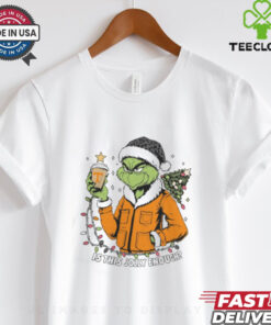 Tennessee Volunteers x Santa Grinch Is This Jolly Enough Merry Christmas Shirt