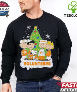 Tennessee Volunteers x Snoopy And Friends Christmas T Shirt
