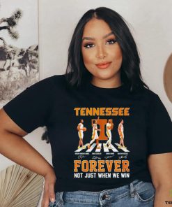 Tennessee men’s basketball abbey road forever not just when we win signature shirt 1 Tennessee men’s basketball abbey road forever not just when we win signature shirt
