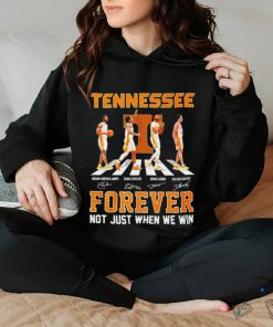 Tennessee men’s basketball abbey road forever not just when we win signature shirt 3 Tennessee men’s basketball abbey road forever not just when we win signature shirt