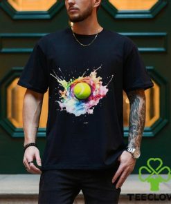 Tennis Ball Watercolor Unisex T Shirt Wimbledon Rolland Garros Us Open Australian T Shirt