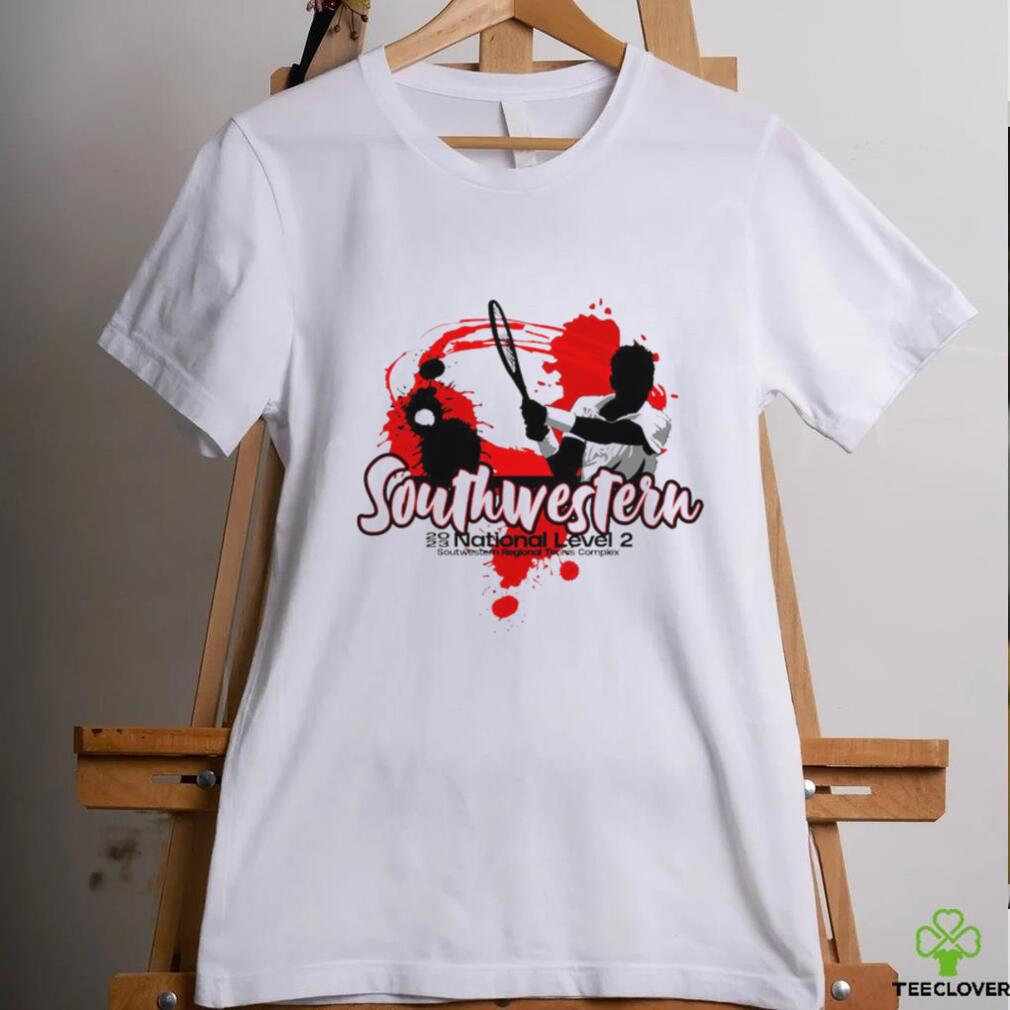 Tennis Tournament Southwestern 2023 National Level 2 Regional Tennis Complex logo shirt Tennis Tournament Southwestern 2023 National Level 2 Regional Tennis Complex logo shirt