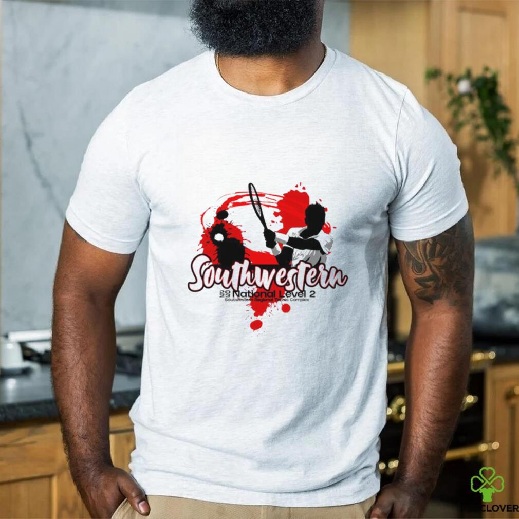 Tennis Tournament Southwestern 2023 National Level 2 Regional Tennis Complex logo shirt Tennis Tournament Southwestern 2023 National Level 2 Regional Tennis Complex logo shirt
