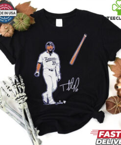 Teoscar Hernandez Bat Flip Los Angeles Dodgers T shirts 1 Teoscar Hernandez Bat Flip Los Angeles Dodgers T shirts