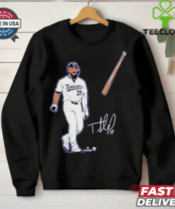 Teoscar Hernandez Bat Flip Los Angeles Dodgers T shirts 2 Teoscar Hernandez Bat Flip Los Angeles Dodgers T shirts
