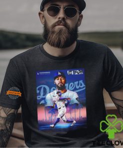 Teoscar Hernandez Is The First Los Angeles Dodgers Player To Win The Home Run Derbey 2024 Vintage T Shirt