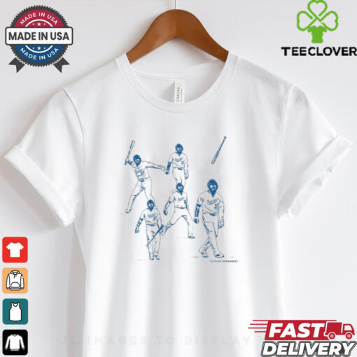 Teoscar Hernandez Los Angeles Dodgers Bat Flip Shirt