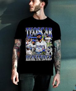 Teoscar Hernandez Los Angeles Dodgers baseball graphic t shirt