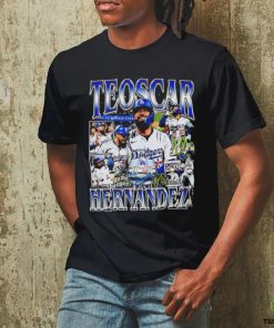 Teoscar Hernandez Los Angeles Dodgers baseball graphic t shirt