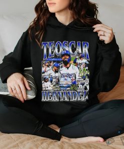 Teoscar Hernandez Los Angeles Dodgers baseball graphic t shirt