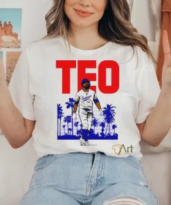 Teoscar Hernández player 37 Los Angeles Dodgers island shirt