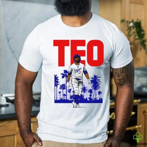 Teoscar Hernández player 37 Los Angeles Dodgers island shirt