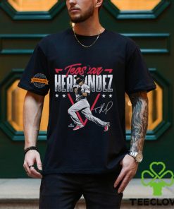Teoscar hernandez los angeles d triangle name shirt