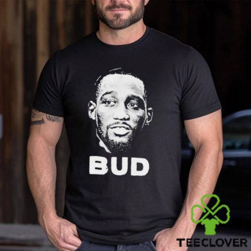 Terence crawford bud big face silhouette boxing fight fan shirt