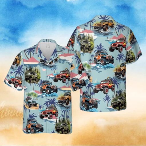 Terrain Driving Hawaiian Shirt