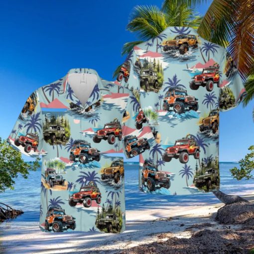 Terrain Driving Hawaiian Shirt