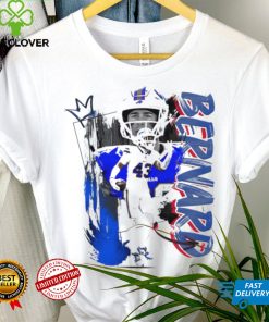 Terrel Bernard number 43 Buffalo Bills football player pose poster shirt