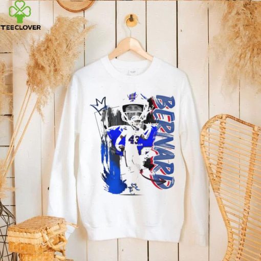 Terrel Bernard number 43 Buffalo Bills football player pose poster hoodie, sweater, longsleeve, shirt v-neck, t-shirt