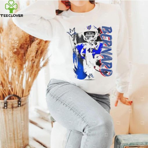 Terrel Bernard number 43 Buffalo Bills football player pose poster hoodie, sweater, longsleeve, shirt v-neck, t-shirt