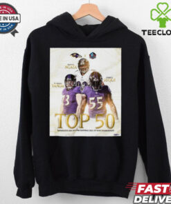 Terrell Suggs, Marshal Yanda and Haloti Ngata Baltimore Ravens NFL Top 50 Candidates For 2025 Pro Football Hall Of Fame Enshrinement t shirt 1 Terrell Suggs, Marshal Yanda and Haloti Ngata Baltimore Ravens NFL Top 50 Candidates For 2025 Pro Football Hall Of Fame Enshrinement t shirt