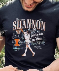 Terrence Shannon Jr career high in the big apple shirt