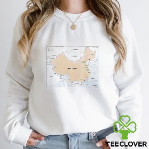 Terrible Maps Map Of West Taiwan Shirt