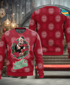Terrifier 2024 Happy Holidays Ugly Christmas Sweater