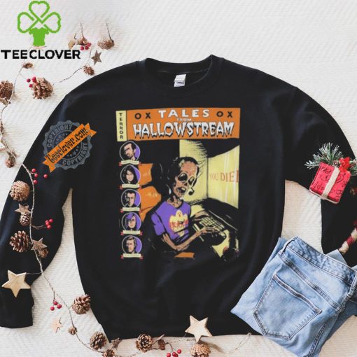 Terror Outsidexbox Tales From Hallowstream Andy Fearant Pain Douglas Lurk Westaway Ellen Rose Mike Charnel You Died T shirts